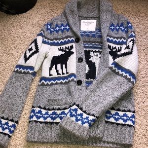 A&F cardigan